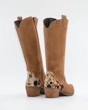 BOTA MUJER COWBOY COLOR SERRAJE TAUPE JORDANA 5173