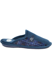 ZAPATILLAS CASA HOMBRE SUAPEL CUADROS MARINO