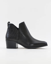 BOTIN MUJER TACON ANCHO PIEL NEGRO KAOLA 3056