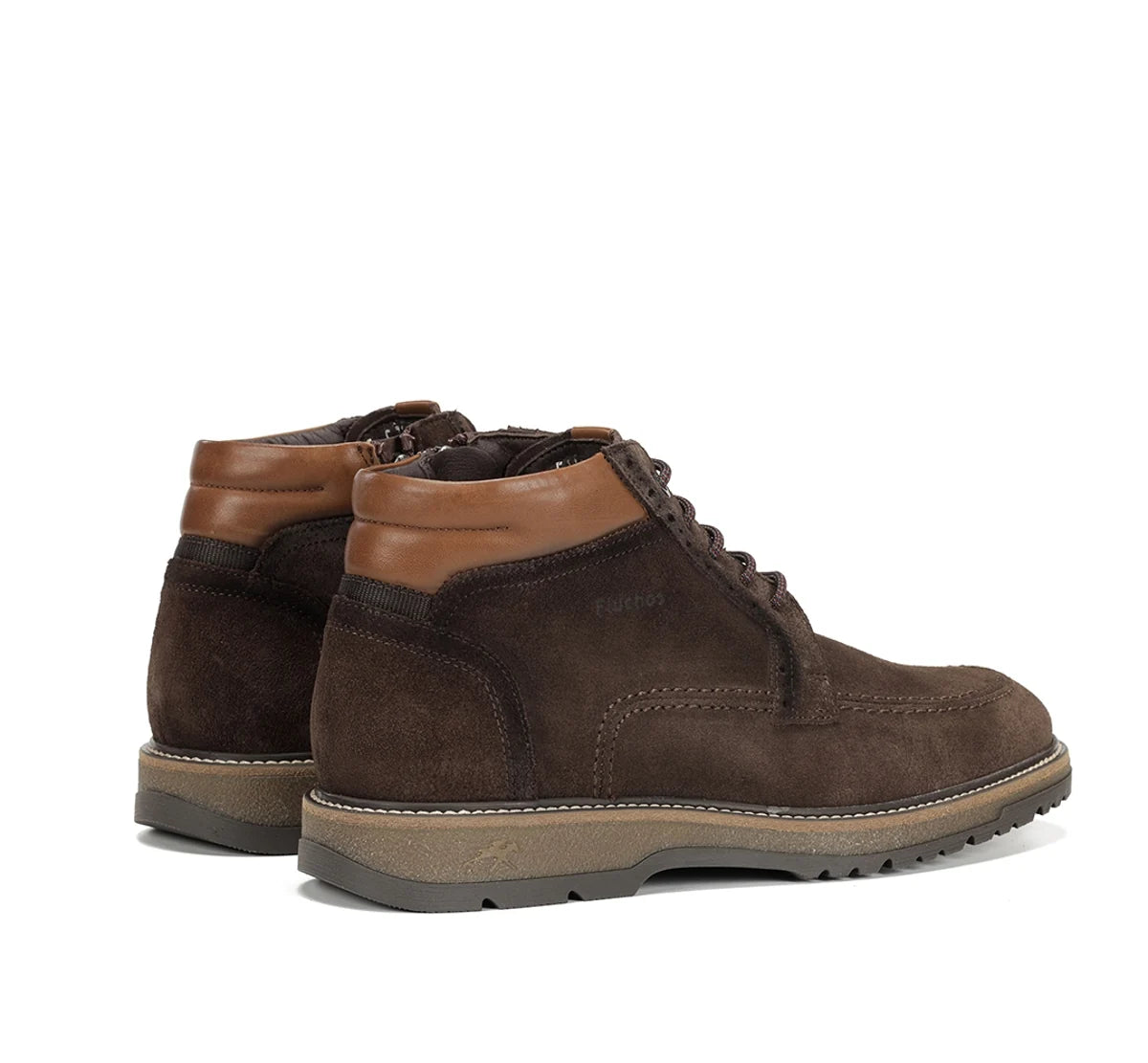 BOTIN CORDON HOMBRE SERRAJE MARRON CON CORDONES FLUCHOS BUGGY F2325 CAFÉ