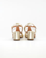 SANDALIA TACON MUJER COLOR PLATINO FRANK STARM H047