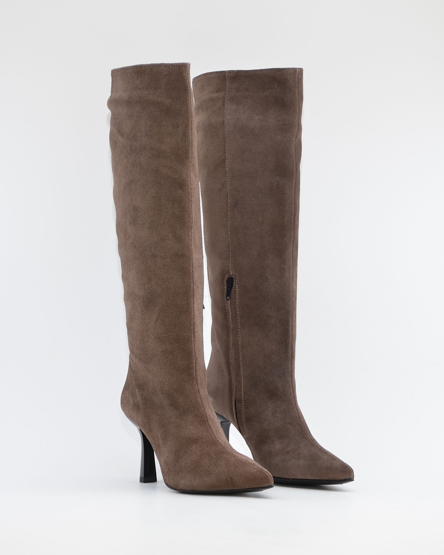 BOTA VESTIR MUJER TACON FINO COLOR SERRAJE FOCA SHEILA 4