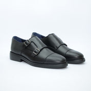 ZAPATO DOS HEBILLAS NEGRO 59804