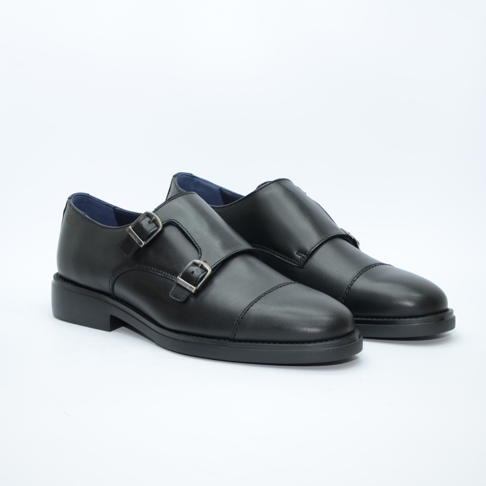 ZAPATO DOS HEBILLAS NEGRO 59804