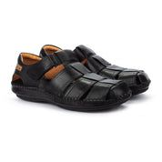 SANDALIA HOMBRE CON VELCRO COLOR NEGRO PIKOLINOS 06J-5433