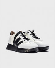 Deportivas Wonders ODISEI Blanco Negro