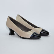 ZAPATO SALON CHAROL PIEDRA PUNTERA NEGRO 10850