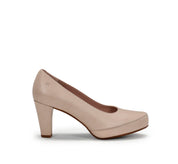 ZAPATO SALON PLATAFORMA COLOR NUDE