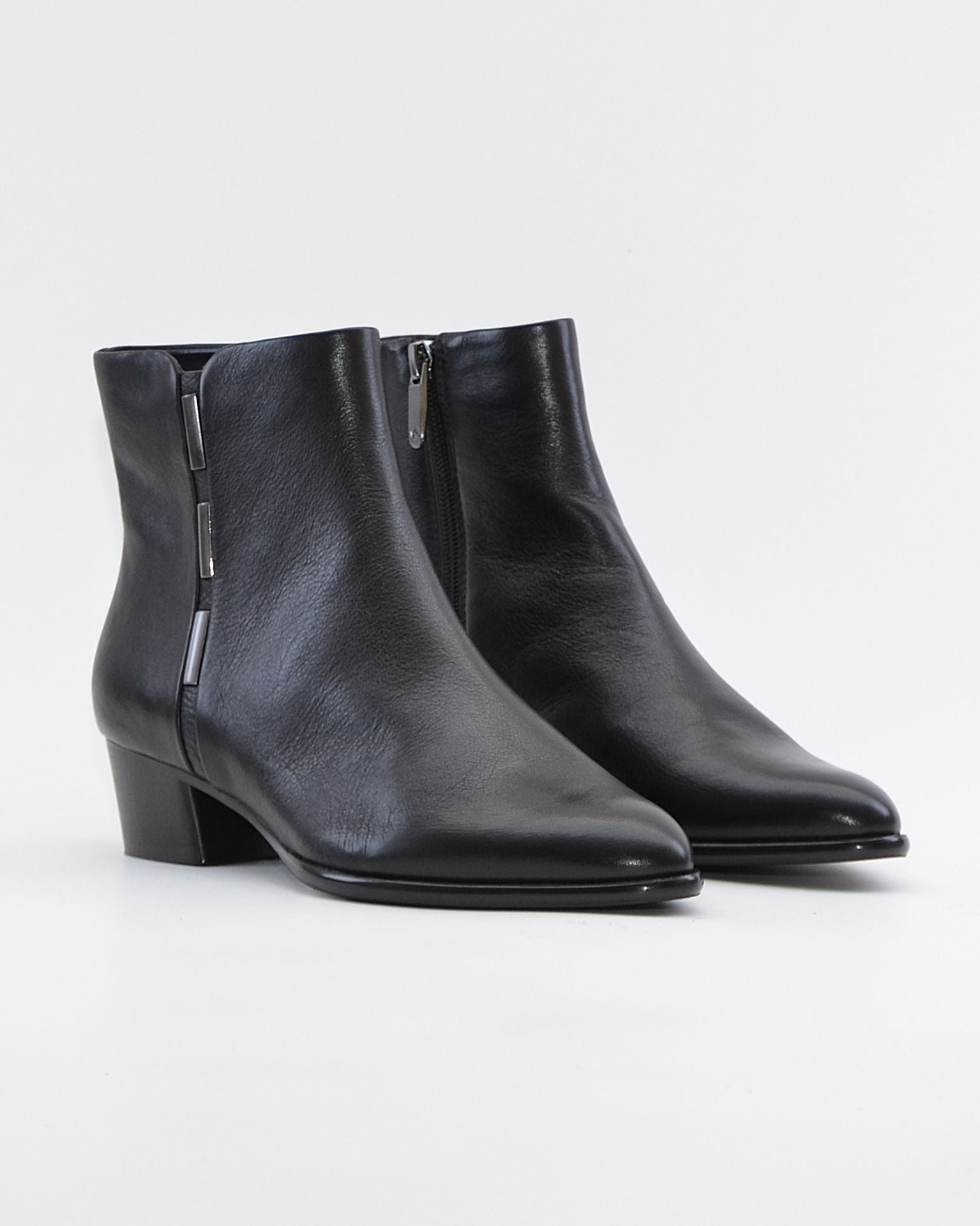 BOTIN MUJER PIEL TACON BAJO COLOR NEGRO REGARDE LE CIEL LORI 02 NEGRO