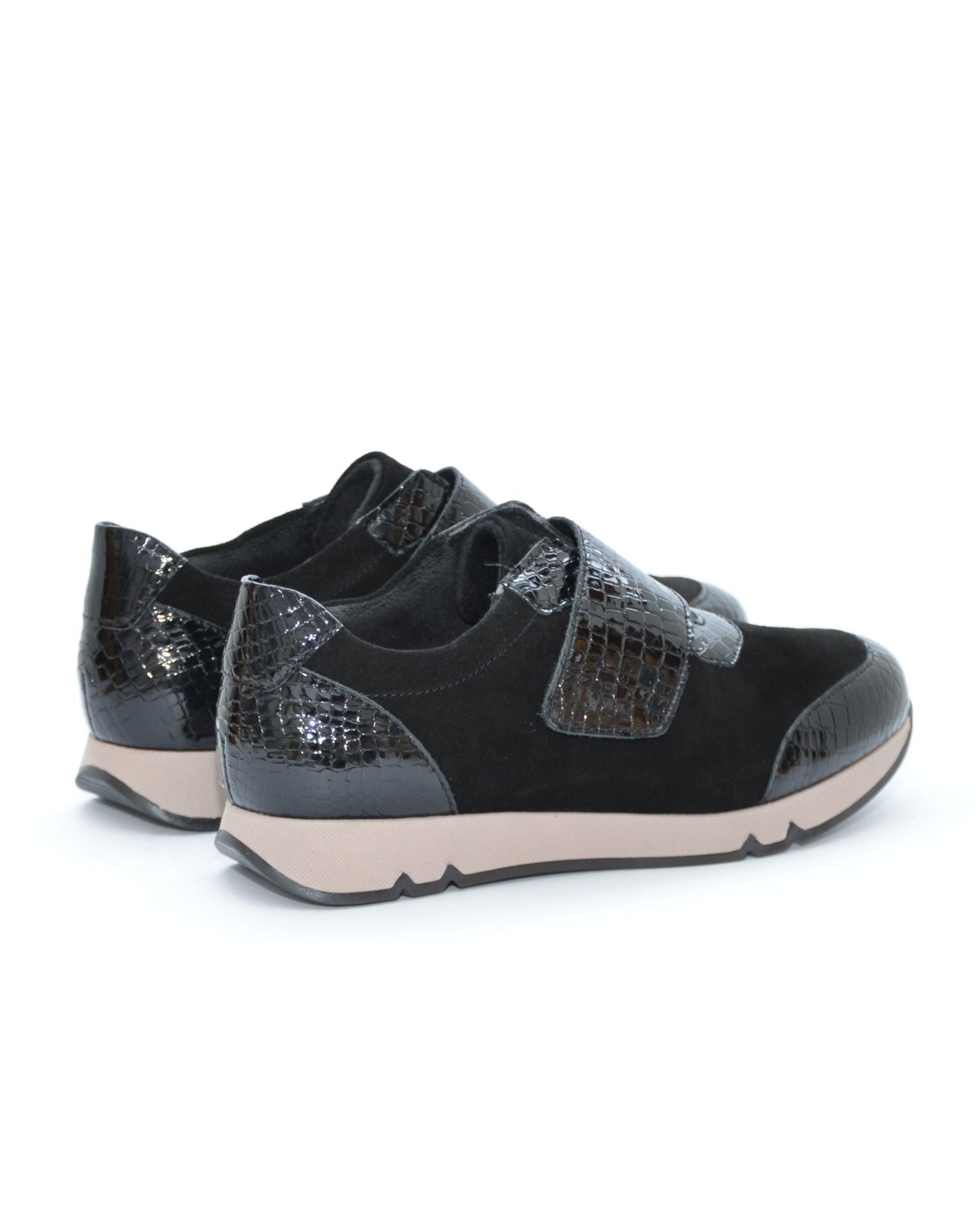 DEPORTIVO MUJER VELCRO ANCHO ESPECIAL CON PLANTILLA EXTRAIBLE