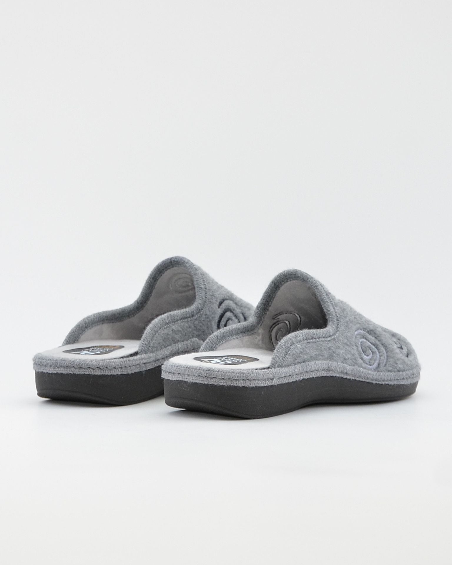 ZAPATILLA CASA MUJER SALVI 01L-000 BUCLE GRIS