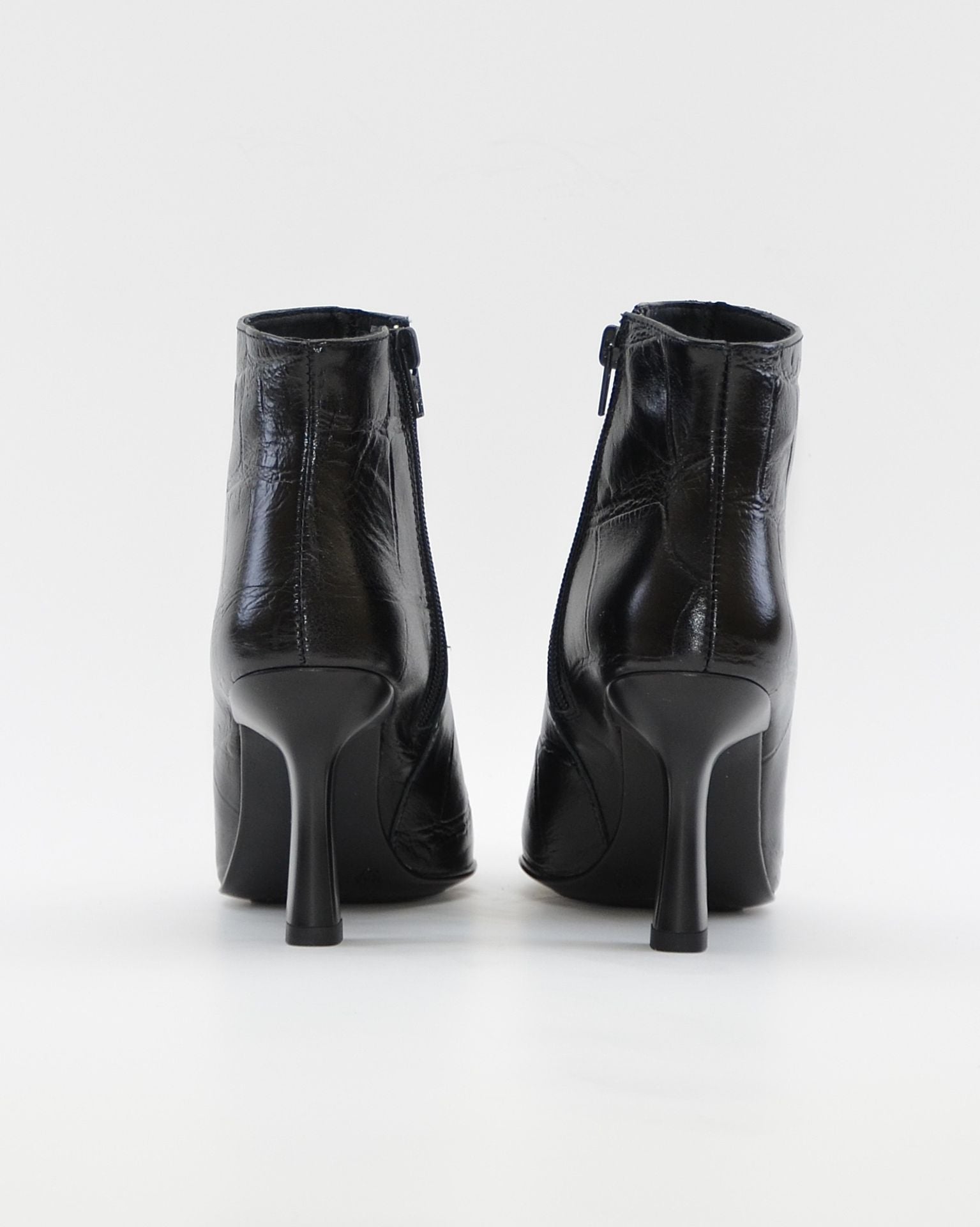 BOTIN DE MUJER TACON FINO COLOR COCO NEGRO DESIREE SHEILA 6
