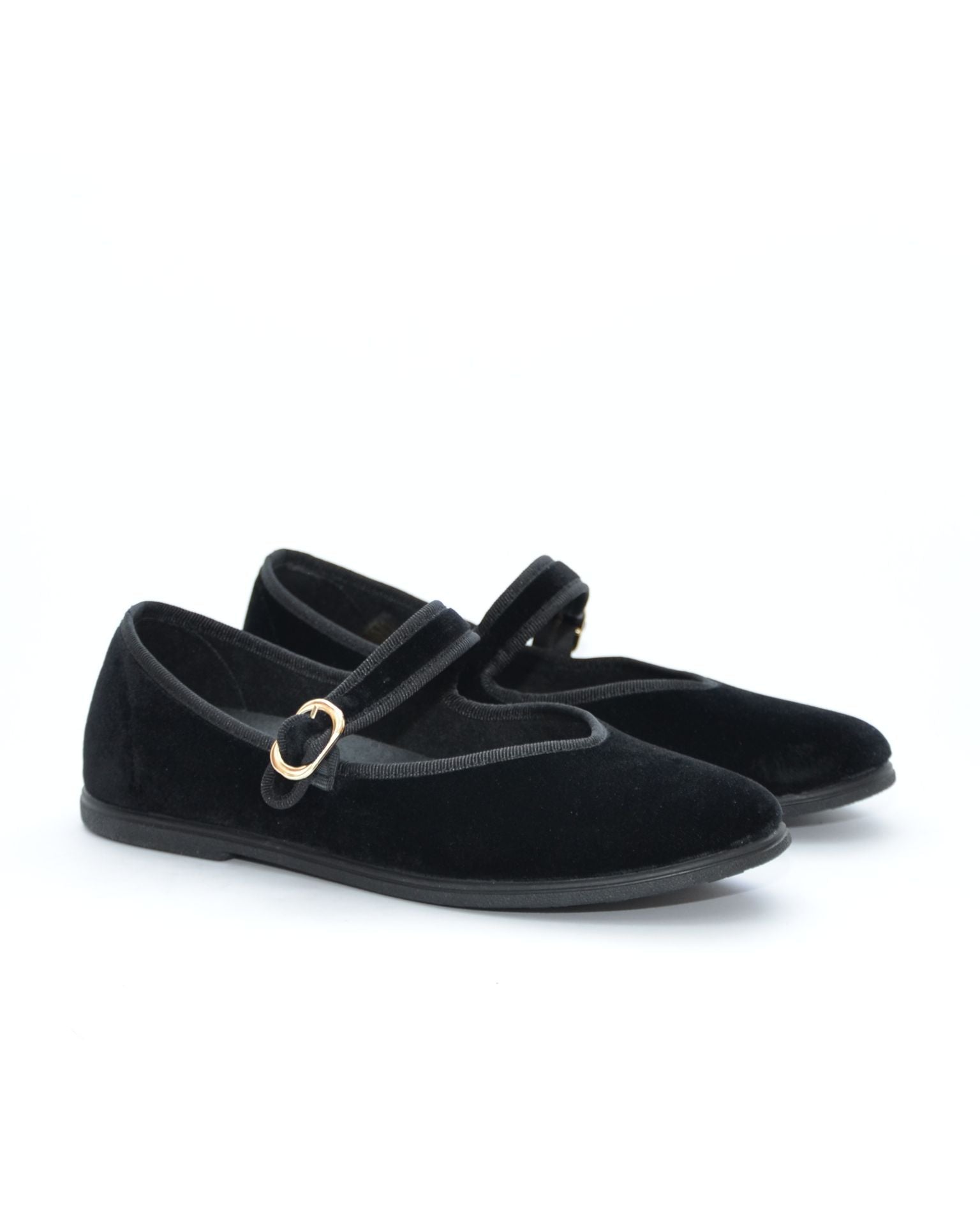 MERCEDITAS DE TERCIOPELO NEGRAS RANIA 30