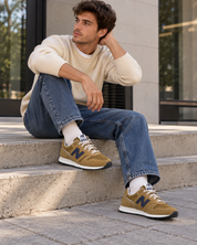 SNEAKERS DEPORTIVOS HOMBRE NEW BALANCE 373 4VJ COLOR CAMEL