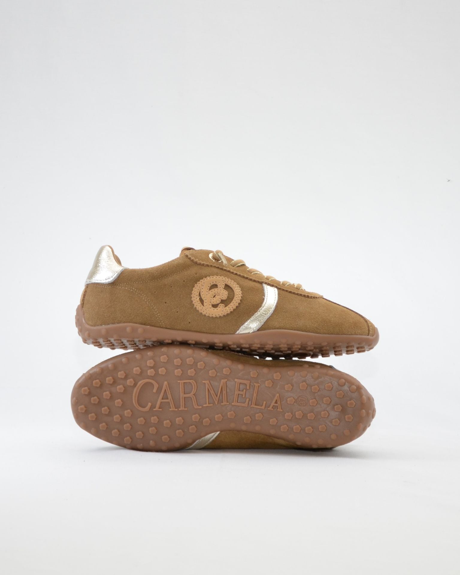 DEPORTIVO MUJER PLANO SERRAJE CAMEL CORDON ELASTICO CARMELA 163173