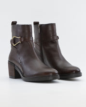 BOTIN MUJER MARRON CHOCOLATE TACON ANCHO DORKING by FLUCHOS D9754 CAFÉ