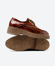 ZAPATO MUJER CORDON COCO CUERO POTRO CUERO LACOMBA MANDEVILLA