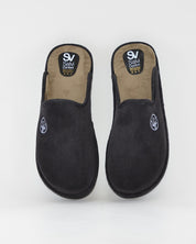 ZAPATILLAS DE CASA HOMBRE SALVI 09D-244 LONDON NEGRO TRIDENTE