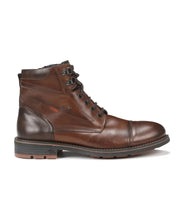 BOTA HOMBRE MARRON FLUCHOS CON CORDONES Y CREMALLERA F1342 TERRY HABANA CAMEL