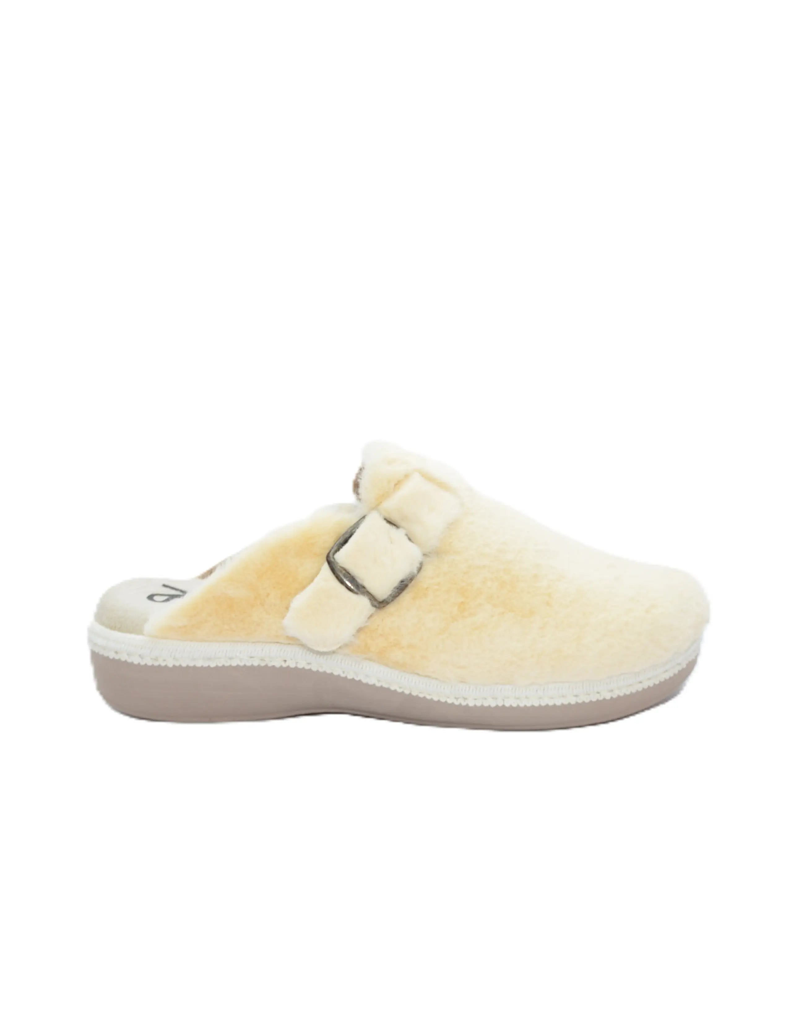ZAPATILLAS DE CASA MUJER CON HEBILLA