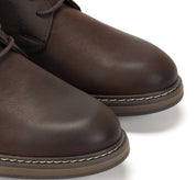BOTIN CORDON CREMALLERA ENGRASADO MARRON F1590 TRUMAN D.CASTAÑO