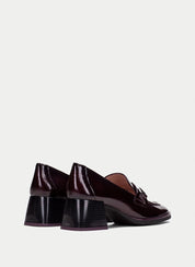 ZAPATO TACON CHAROL BURDEOS HI243590