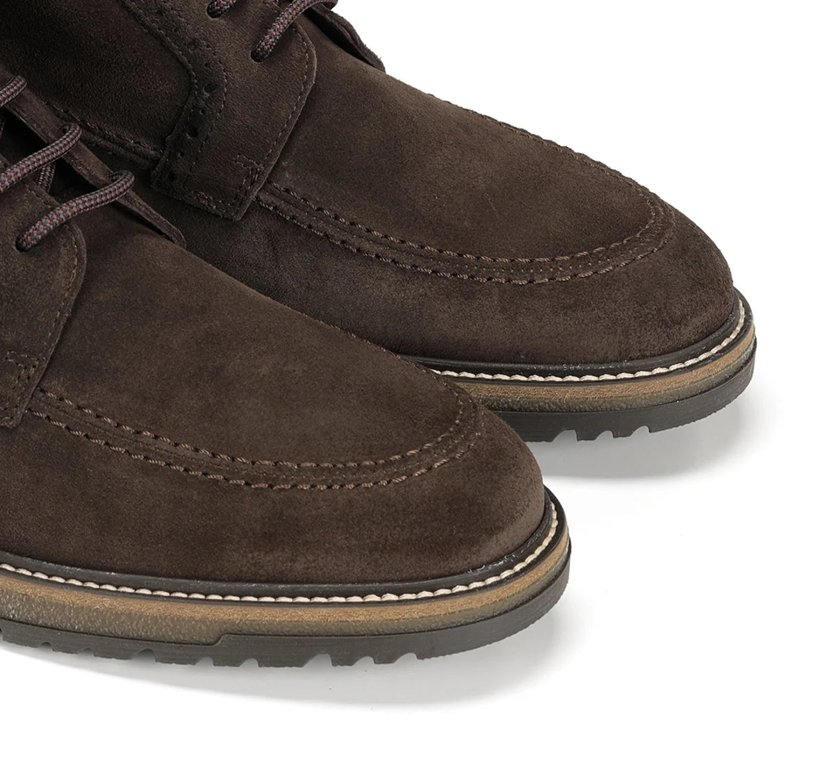 BOTIN CORDON HOMBRE SERRAJE MARRON CON CORDONES FLUCHOS BUGGY F2325 CAFÉ