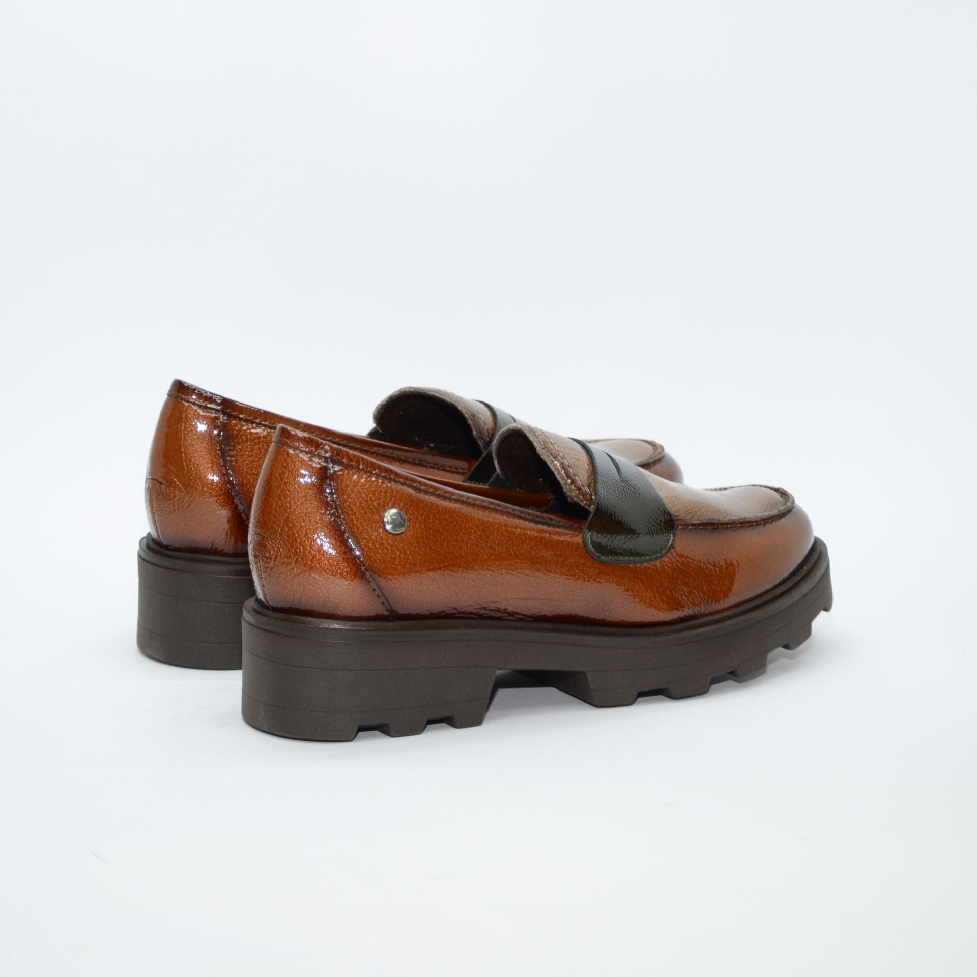 ZAPATO MOCASIN CHAROL CUERO MULTI 6731