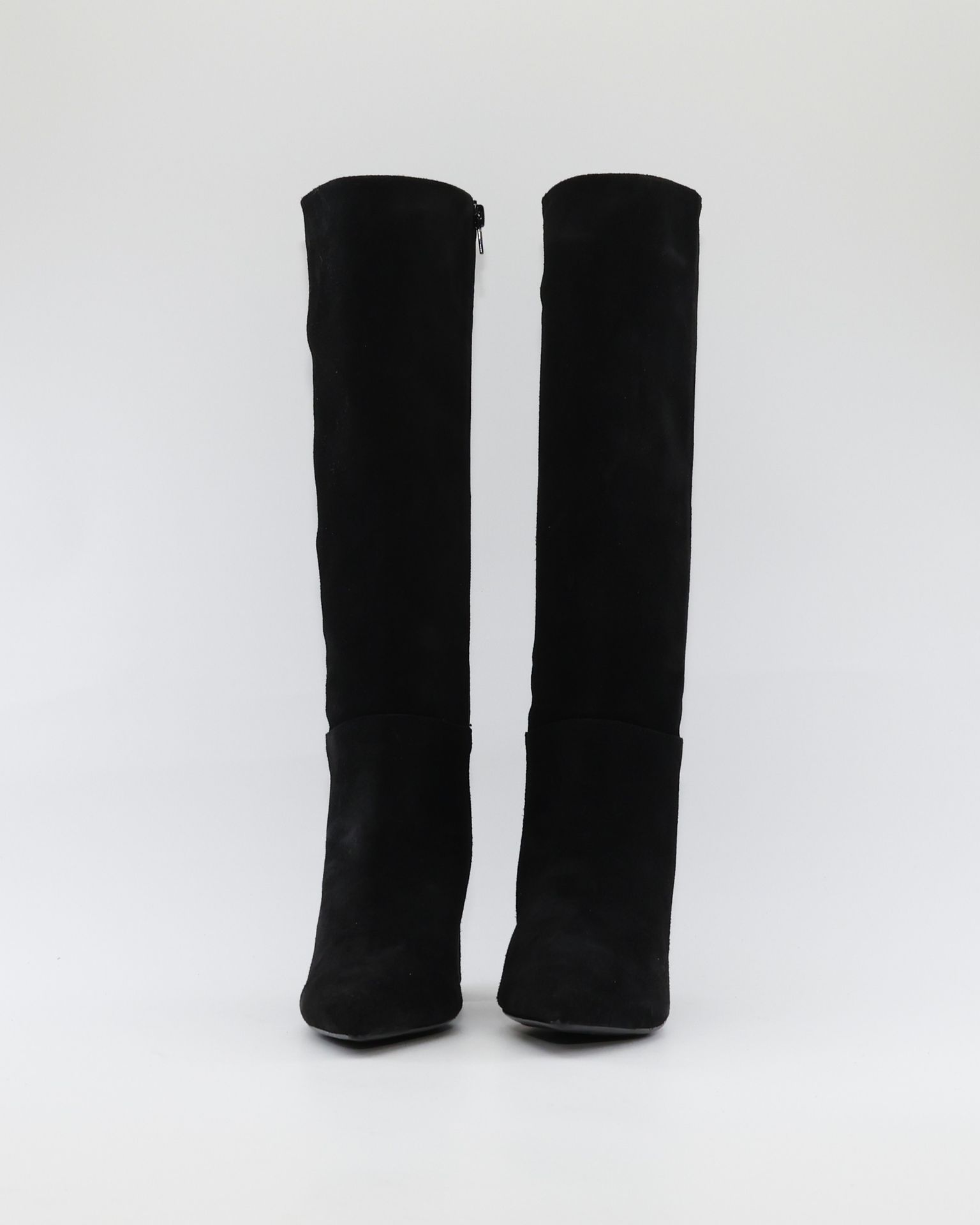 BOTA ALTA MUJER TACON ANCHO EN SERRAJE NEGRO PATRICIA MILLER 6961