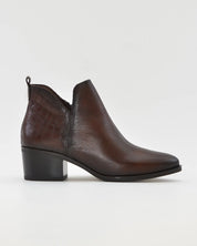 BOTIN MUJER COWBOY PIEL MARRÓN KAOLA 3056