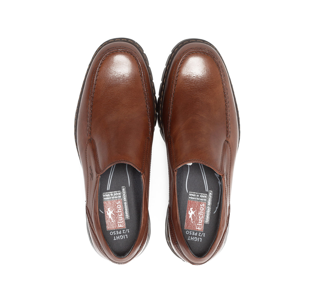 ZAPATO MOCASIN MARRON 9144 CRONO LIBANO