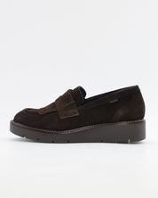 ZAPATO MOCASIN MUJER FLECHOS SERRAJE MARRÓN CHOCOLATE DORKING by FLUCHOS D9782 ÉBANO