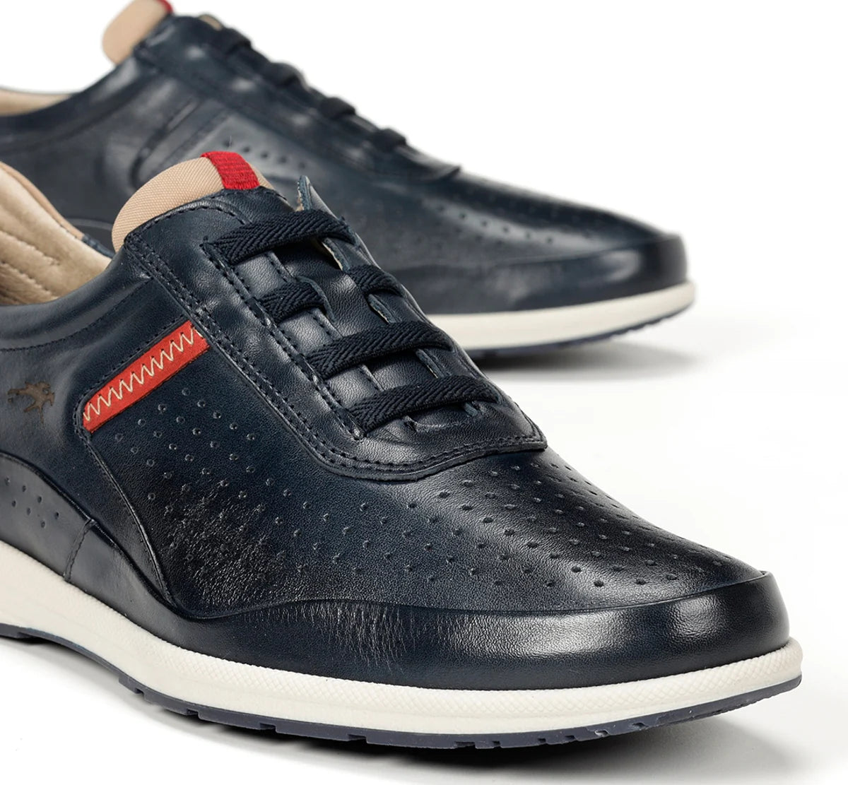 ZAPATO HOMBRE FLUCHOS GOMA ELÁSTICA AZUL MARINO JADEN F1736 OCEANO