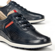 ZAPATO HOMBRE FLUCHOS GOMA ELÁSTICA AZUL MARINO JADEN F1736 OCEANO
