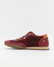 DEPORTIVO SNEAKER MUJER PLANA COLOR BURDEOS XTI 146146