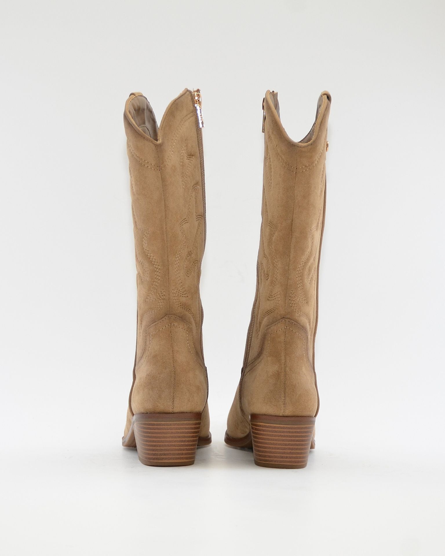 BOTA COWBOY COLOR BEIGE CON CREMALLERA  XTI 144308