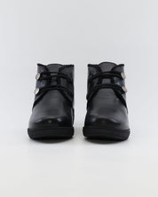 BOTINES DE MUJER CON CUÑA Y CIERRE DE ELASTICOS COLOR NEGRO GIORDA 27660