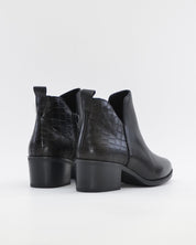 BOTIN MUJER TACON ANCHO PIEL NEGRO KAOLA 3056
