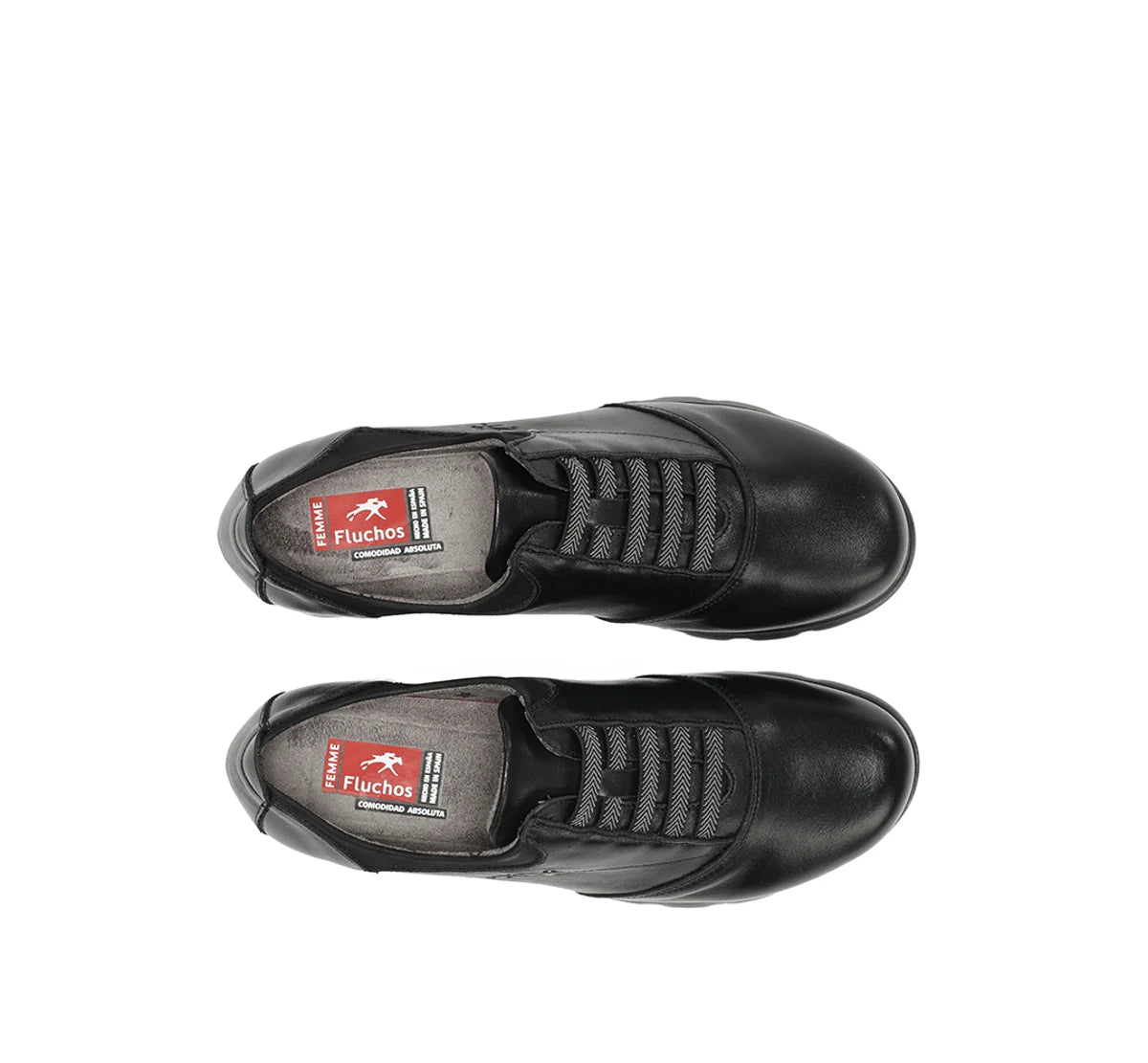 ZAPATO CASUAL PIEL NEGRO F0354 SUSAN