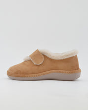 ZAPATILLAS DE CASA MUJER CERRADA SALVI 73B-028 NUUK TOSTADO