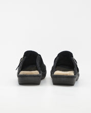 ZAPATILLAS DE CASA HOMBRE CON HEBILLA SALVI 41L-000 ELFO NEGRO