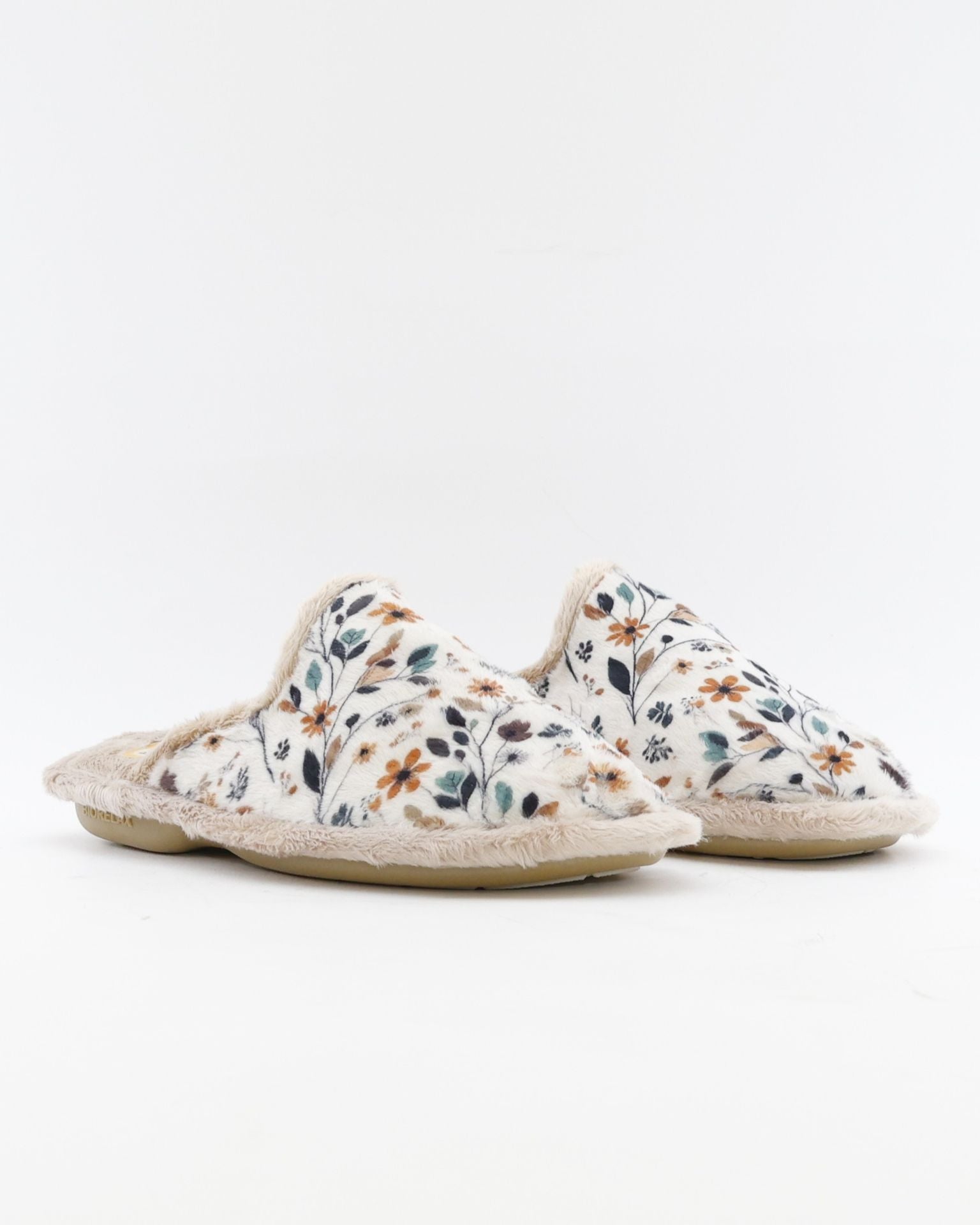 ZAPATILLAS DE CASA MUJER PLANAS BIO RELAX 4538 GAIA BEIGE