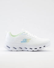 SNEAKERS MUJER SKECHERS 125145 WBL BLANCO CORDON ELÁSTICO