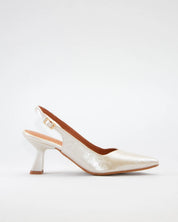 ZAPATO SALON DESTALONADO MUJER DANIELA VEGA 2315BD CHAMPANG