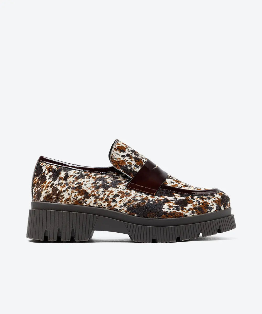 MOCASIN MUJER ANIMAL PRINT LACOMBA LOTUS