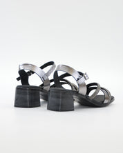 SANDALIA MUJER COLOR ACERO TACON PLANTA DE GEL OH MY SANDALS 5905