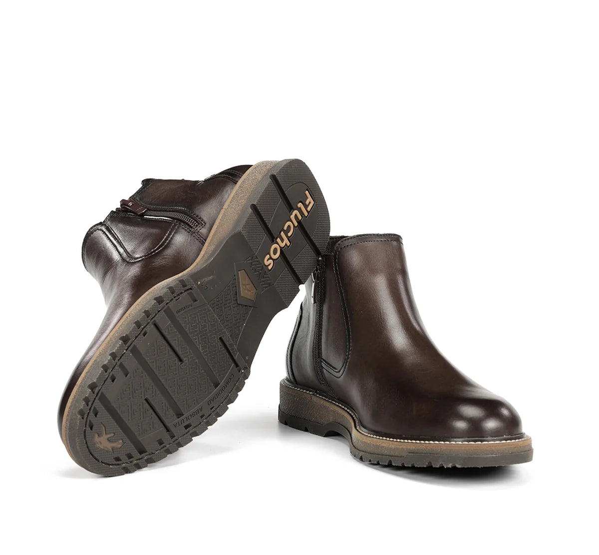 BOTIN CHELSEA HOMBRE MARRÓN FLUCHOS BUGGY F2323 CAFÉ