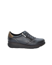 ZAPATO MUJER COLOR AZUL CON GOMAS