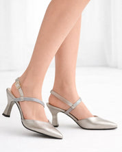 ZAPATO VESTIR MUJER COLOR PLOMO PATRICIA MILLER 6301
